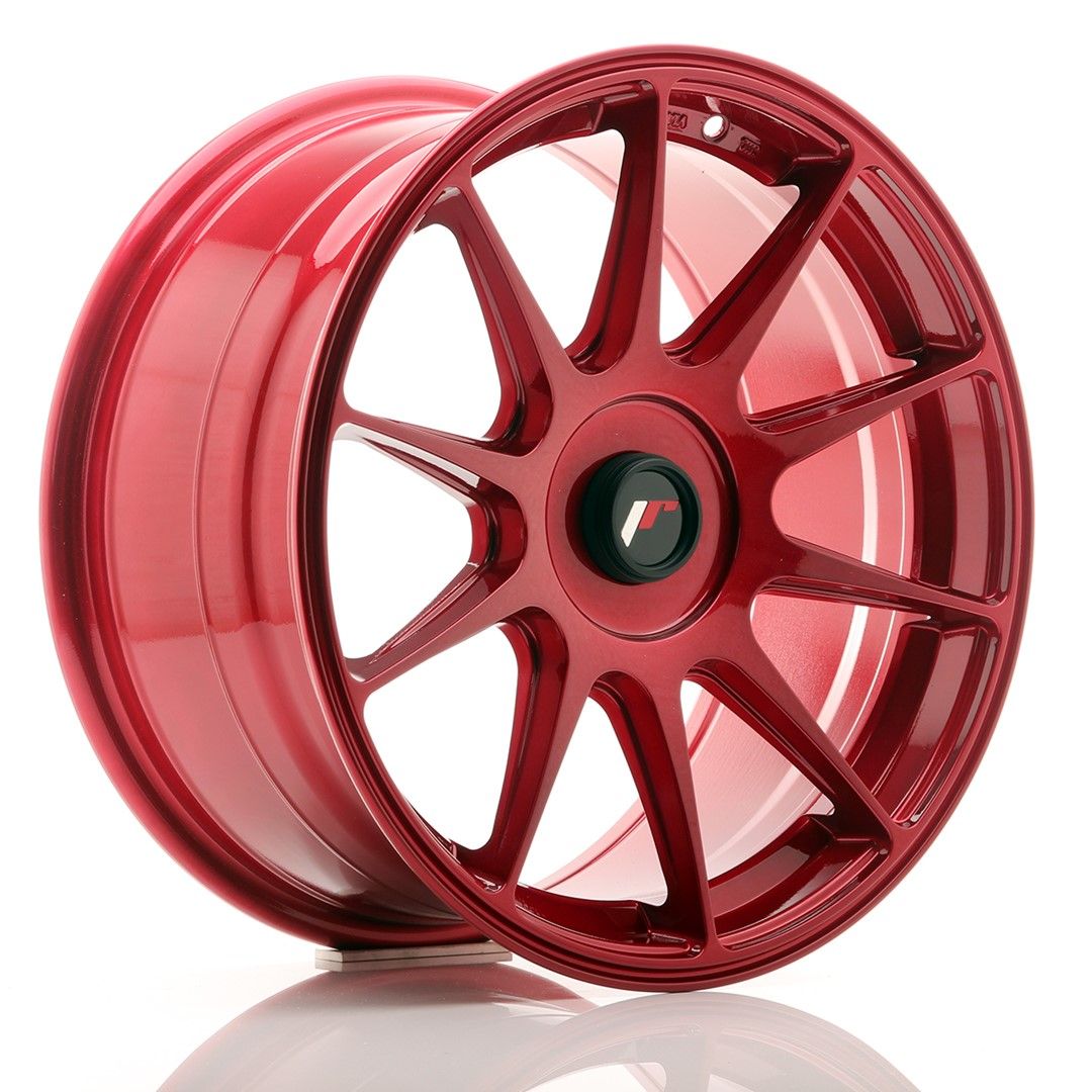 Image of JR-Wheels JR11 Velgen 17 Inch 8.25J ET35 Custom PCD Platinum Red