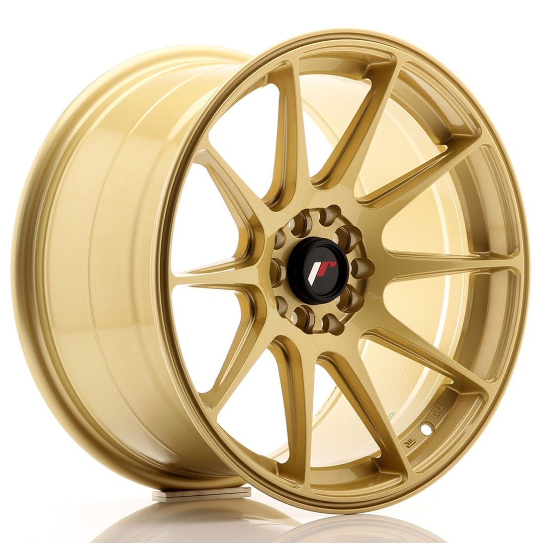 Image of JR-Wheels JR11 Velgen 17 Inch 9J ET35 5x100,5x114.3 Gold