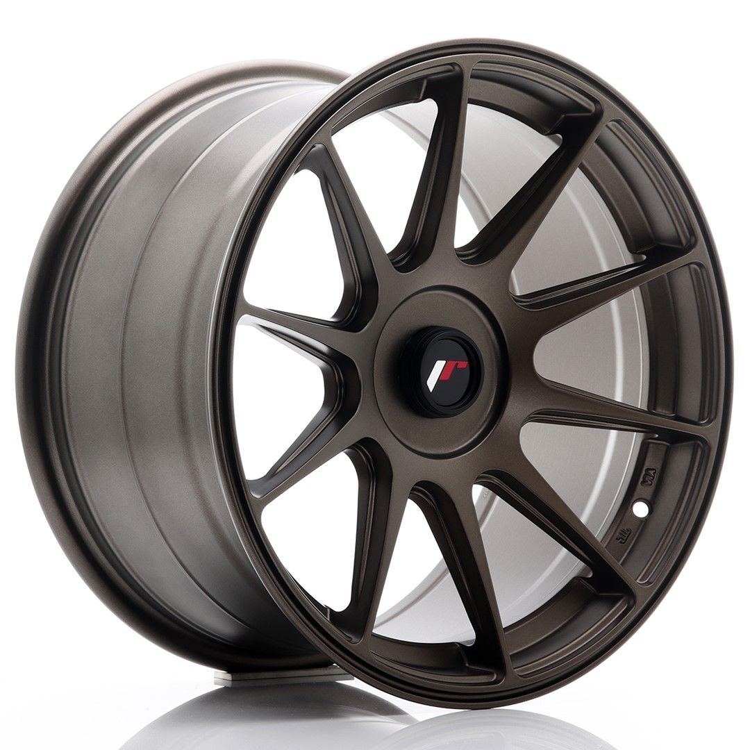 Image of JR-Wheels JR11 Velgen 17 Inch 9J ET25-35 Custom PCD Flat Bronze