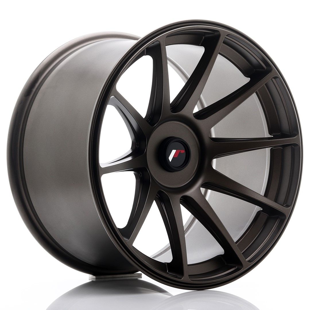 Image of JR-Wheels JR11 Velgen 18 Inch 10.5J ET22-25 Custom PCD Dark Flat Bronze
