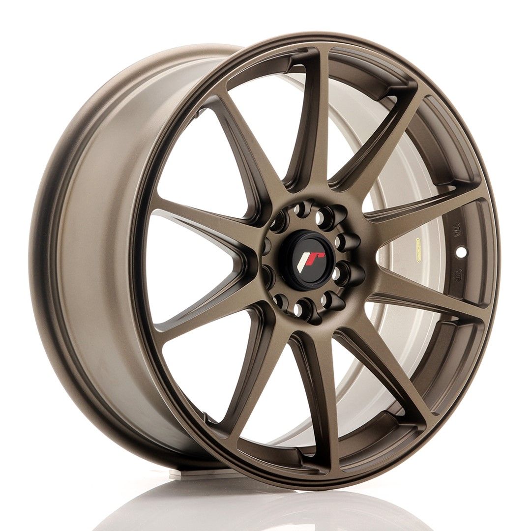 Image of JR-Wheels JR11 Velgen 18 Inch 7.5J ET35 5x100,5x120 Dark Flat Bronze