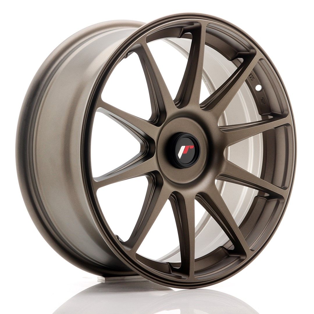 Image of JR-Wheels JR11 Velgen 18 Inch 7.5J ET35-40 Custom PCD Dark Flat Bronze