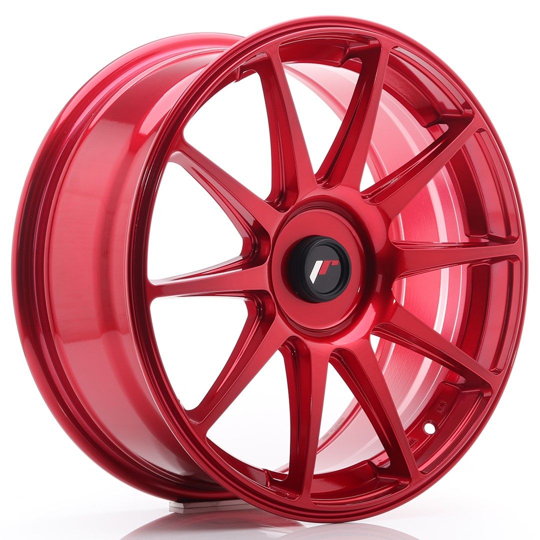 Image of JR-Wheels JR11 Velgen 18 Inch 7.5J ET35-40 Custom PCD Platinum Red