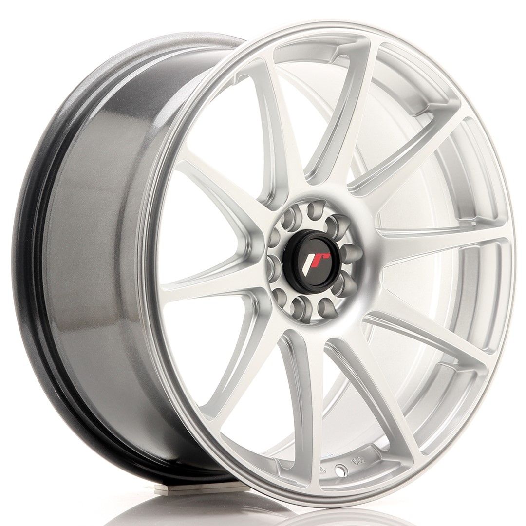 Image of JR-Wheels JR11 Velgen 18 Inch 8.5J ET35 5x100,5x108 Hyper Silver