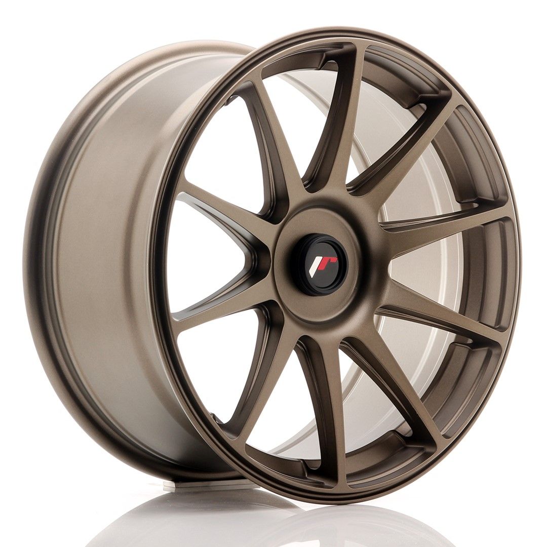 Image of JR-Wheels JR11 Velgen 18 Inch 8.5J ET35-40 Custom PCD Dark Flat Bronze