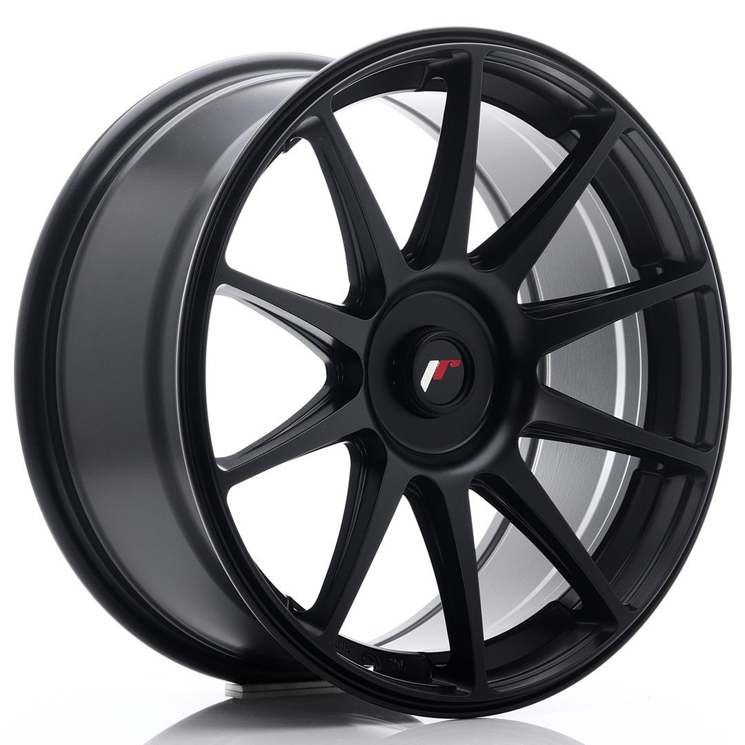Image of JR-Wheels JR11 Velgen 18 Inch 8.5J ET35-40 Custom PCD Flat Black