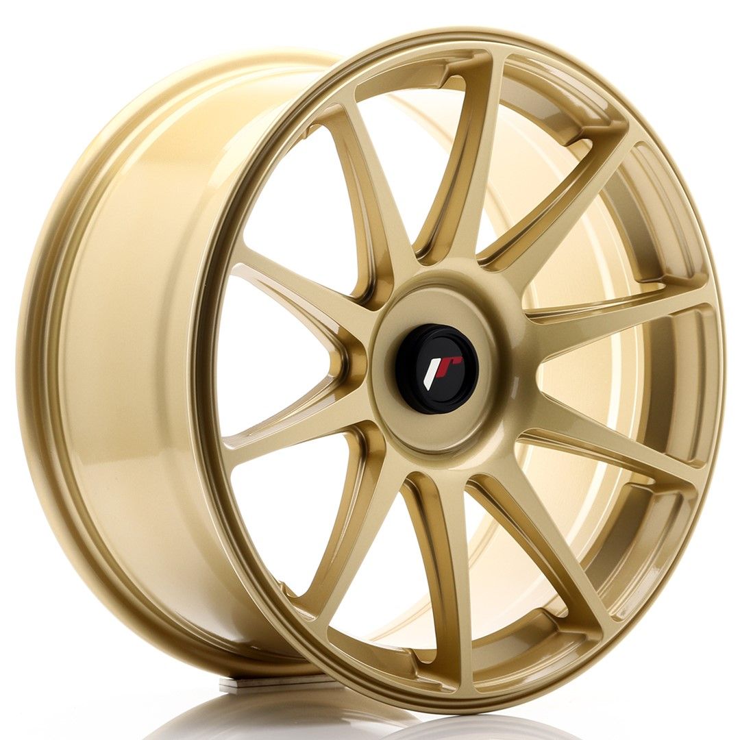 Image of JR-Wheels JR11 Velgen 18 Inch 8.5J ET35-40 Custom PCD Gold