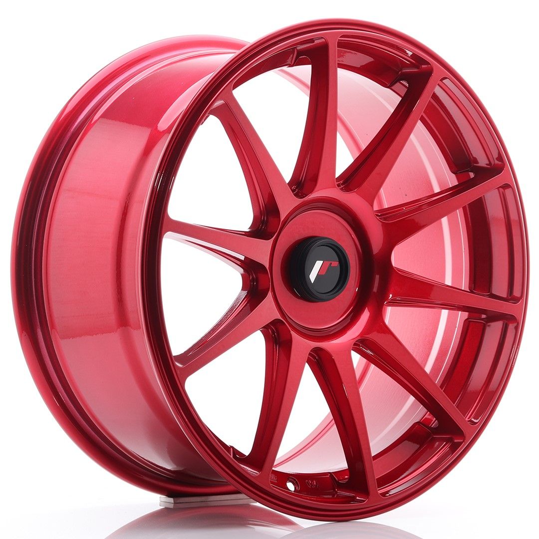 Image of JR-Wheels JR11 Velgen 18 Inch 8.5J ET35-40 Custom PCD Platinum Red