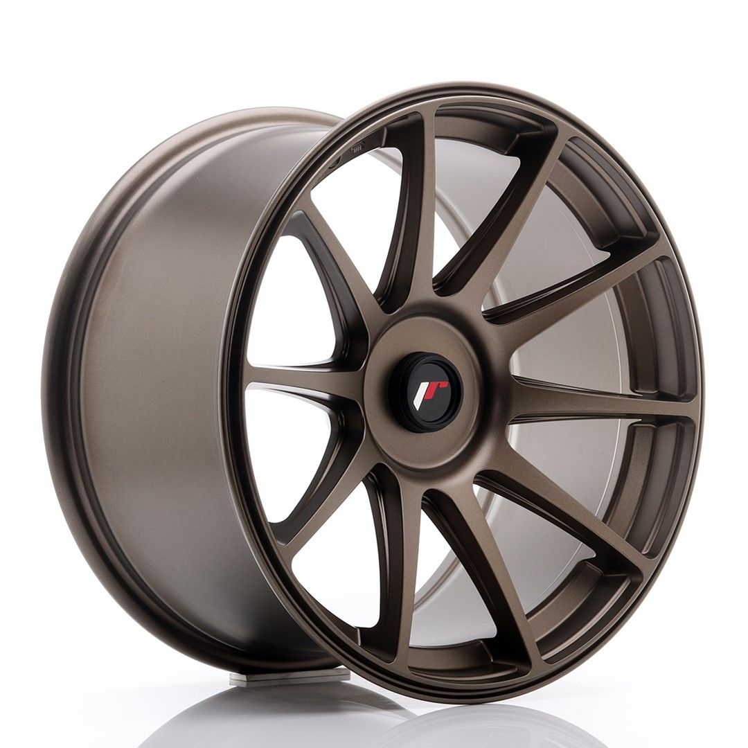 Image of JR-Wheels JR11 Velgen 18 Inch 9.5J ET20-30 Custom PCD Dark Flat Bronze