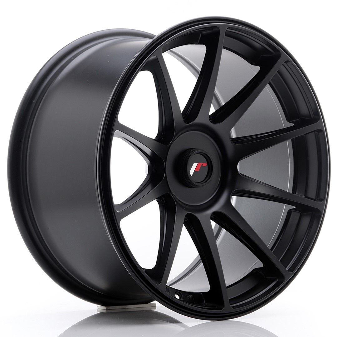 Image of JR-Wheels JR11 Velgen 18 Inch 9.5J ET20-30 Custom PCD Flat Black