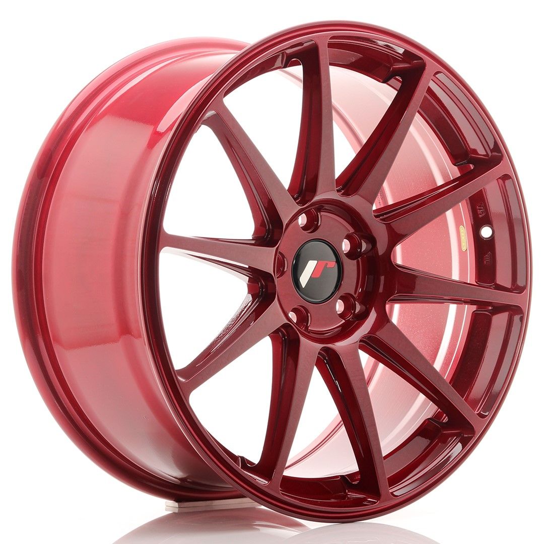 Image of JR-Wheels JR11 Velgen 19 Inch 8.5J ET35 5x120 Platinum Red
