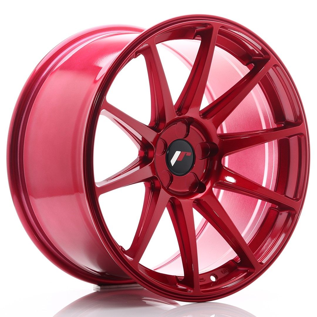 Image of JR-Wheels JR11 Velgen 19 Inch 9.5J ET22-35 Custom PCD Platinum Red