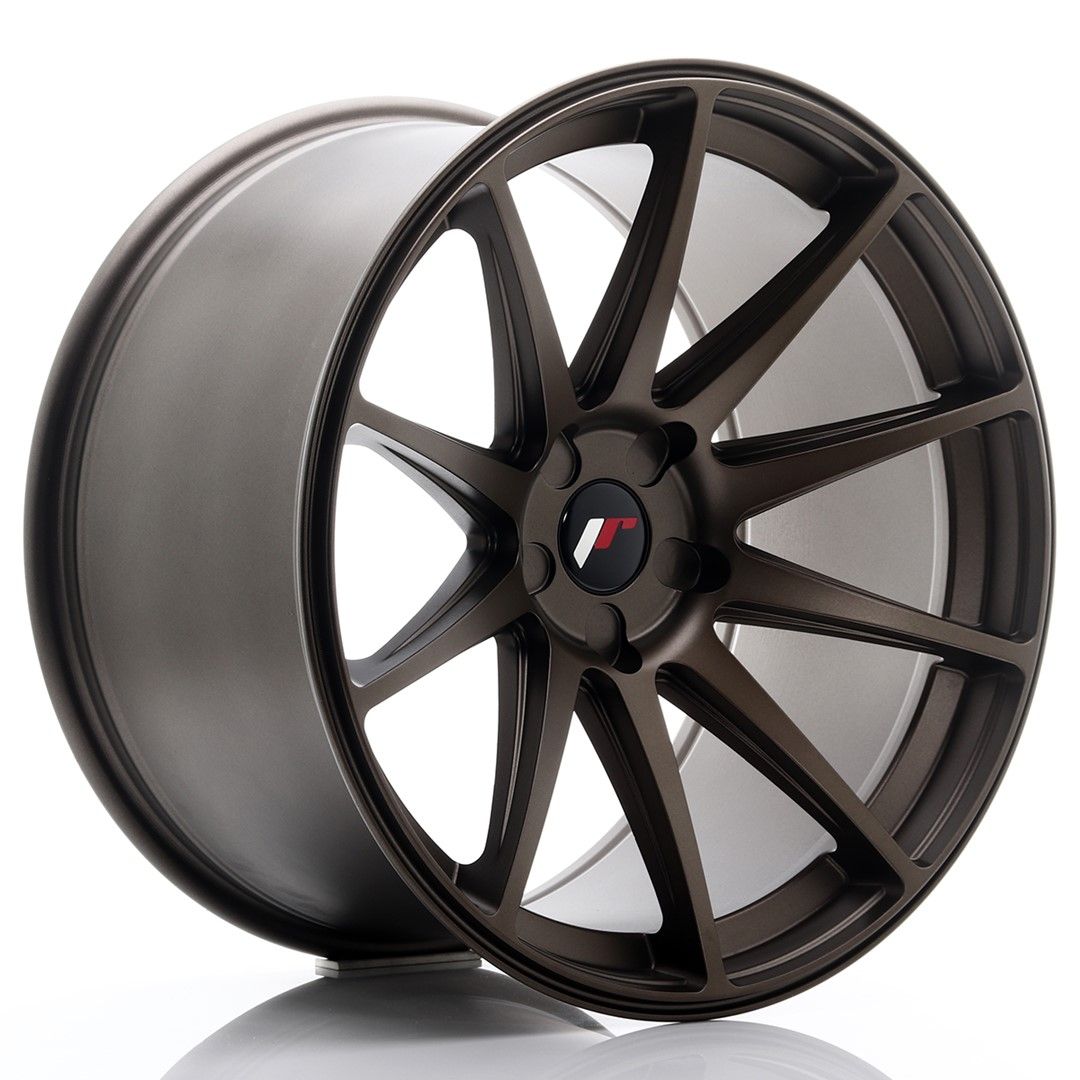 Image of JR-Wheels JR11 Velgen 20 Inch 11J ET20-30 Custom PCD Flat Bronze