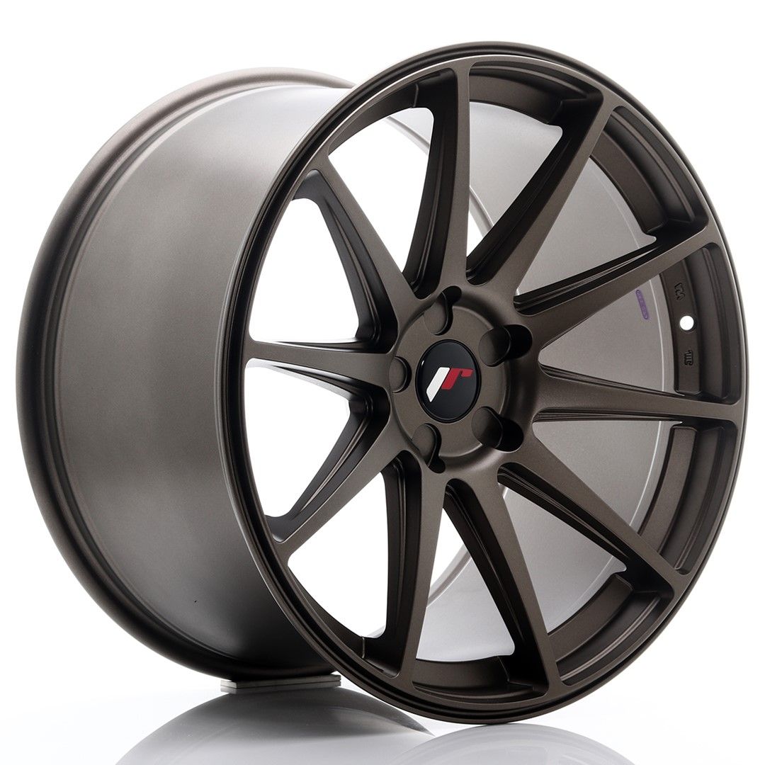 Image of JR-Wheels JR11 Velgen 20 Inch 11J ET30-52 Custom PCD Flat Bronze