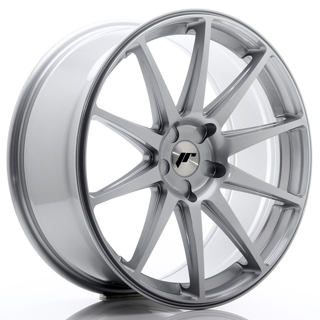 Image of JR-Wheels JR11 Velgen 20 Inch 8.5J ET20-35 Custom PCD Hyper Silver