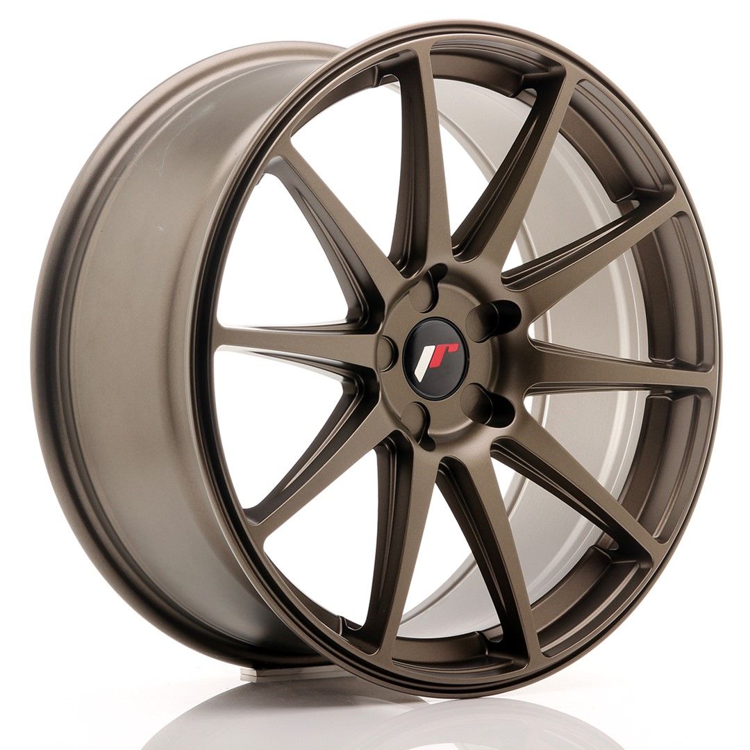 Image of JR-Wheels JR11 Velgen 20 Inch 8.5J ET20-35 Custom PCD Flat Bronze