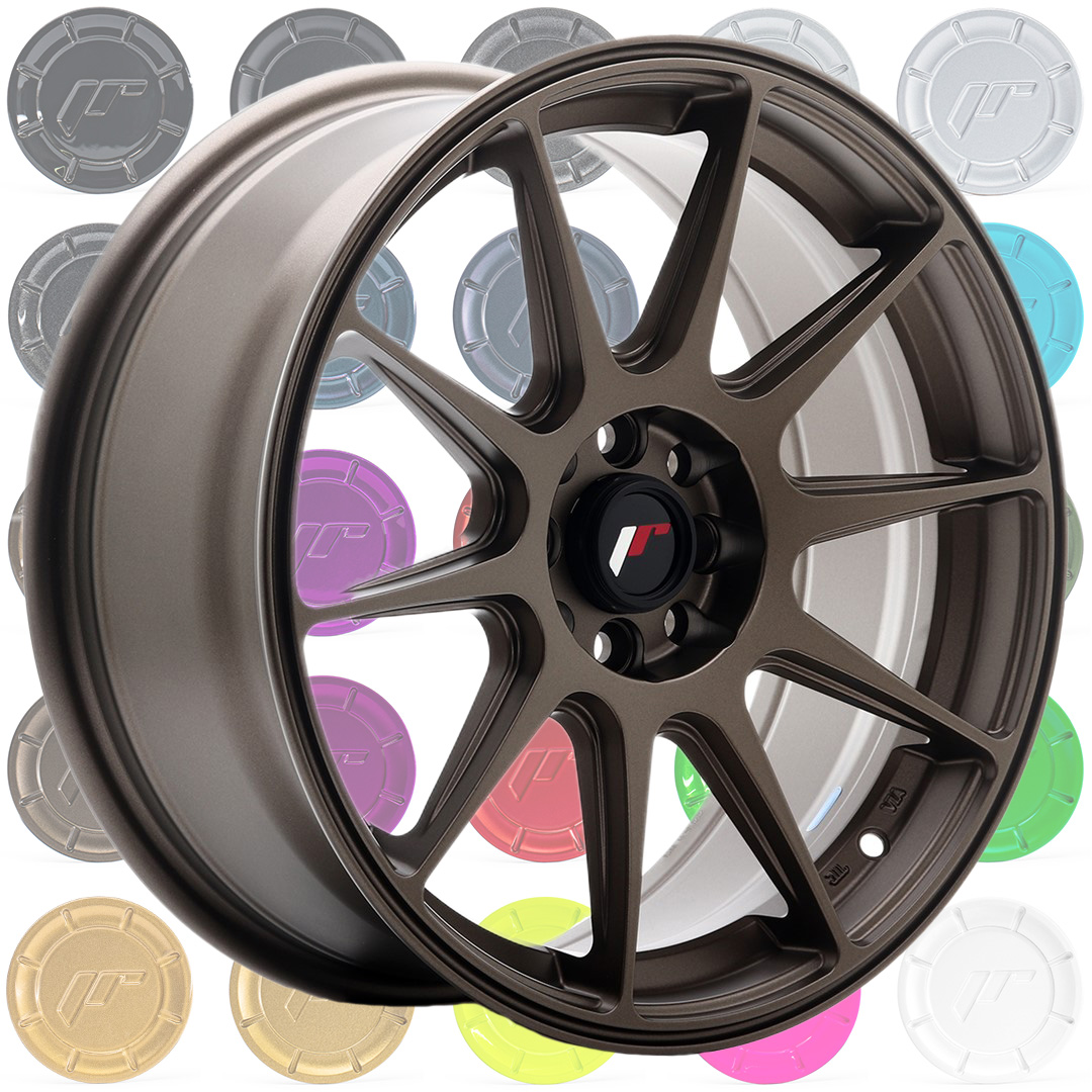 Image of JR-Wheels JR11 Velgen 19 Inch 9.5J ET15-35 Custom PCD Custom Finish