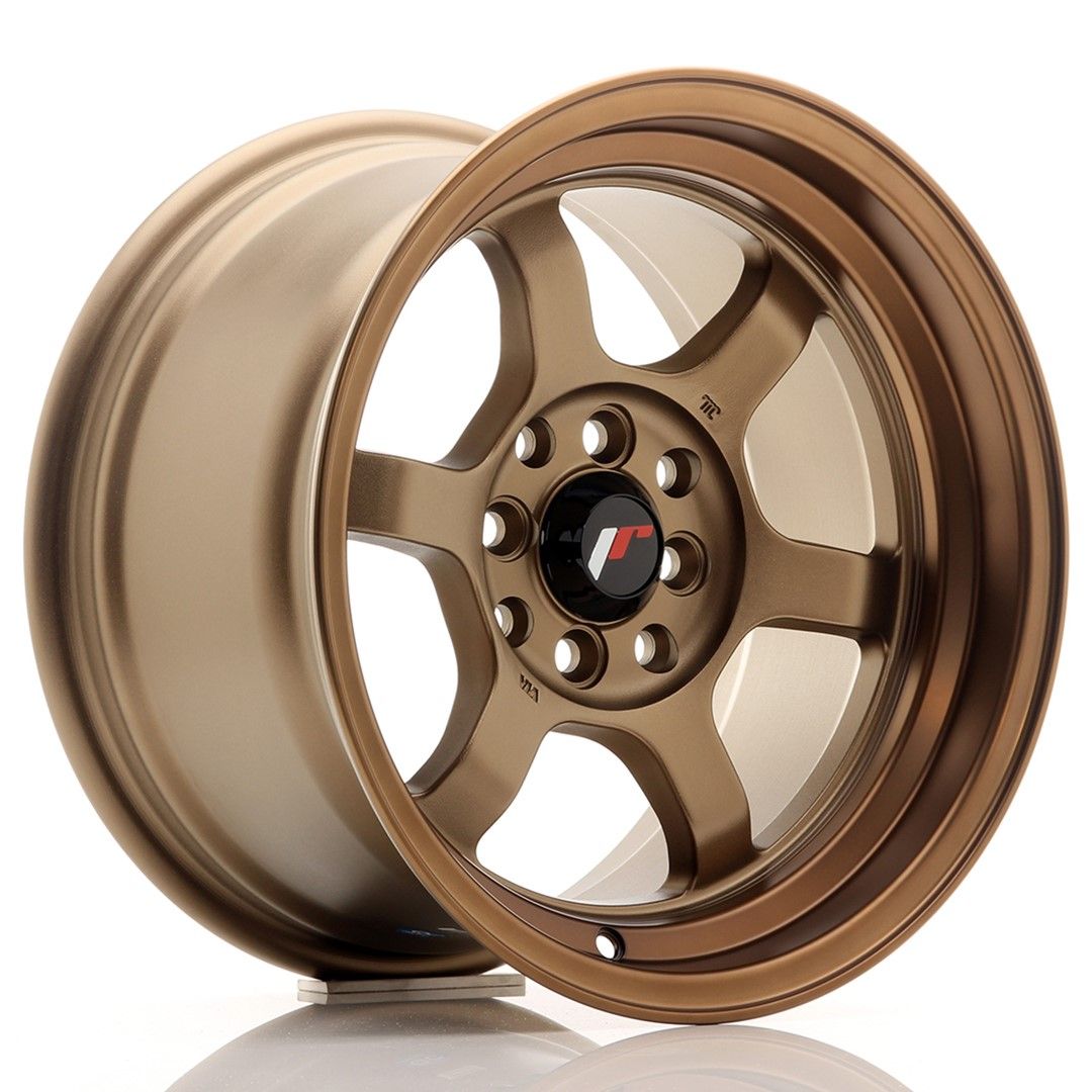 Image of JR-Wheels JR12 Velgen 15 Inch 8.5J ET13 4x100,4x114.3 Dark Anodized Bronze