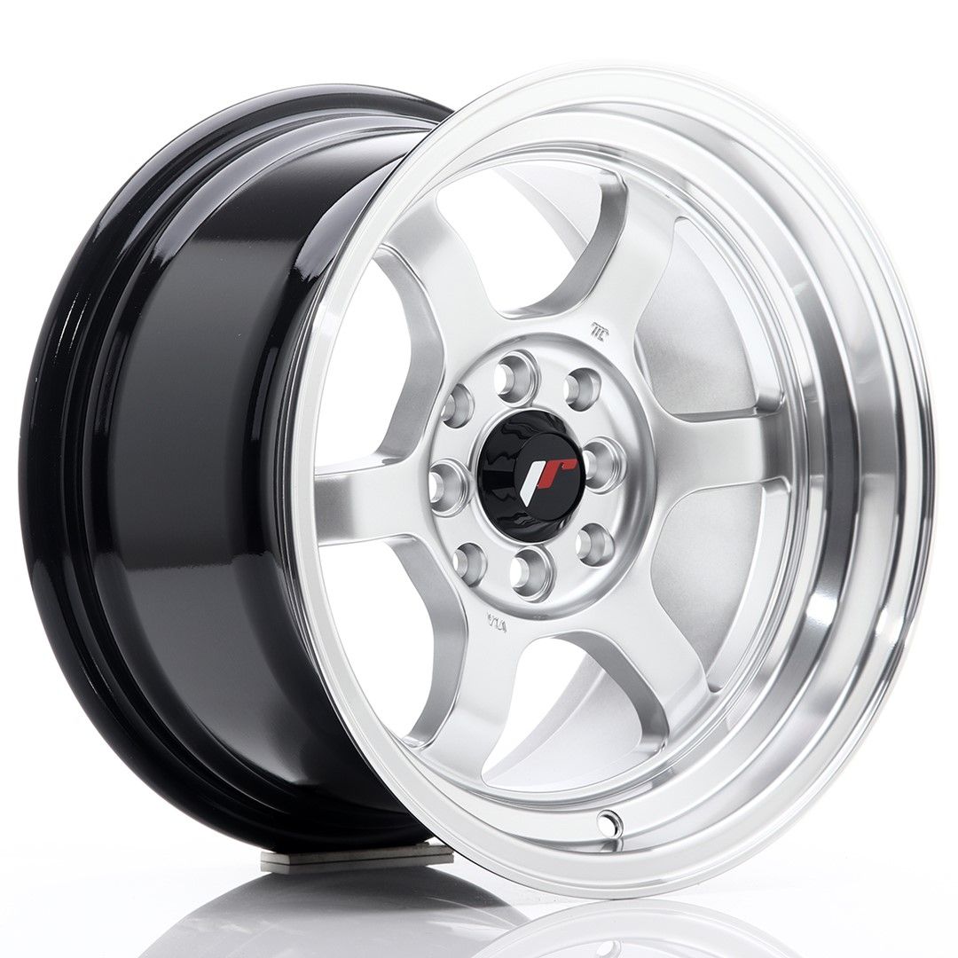 Image of JR-Wheels JR12 Velgen 15 Inch 8.5J ET13 4x100,4x114.3 Hyper Silver
