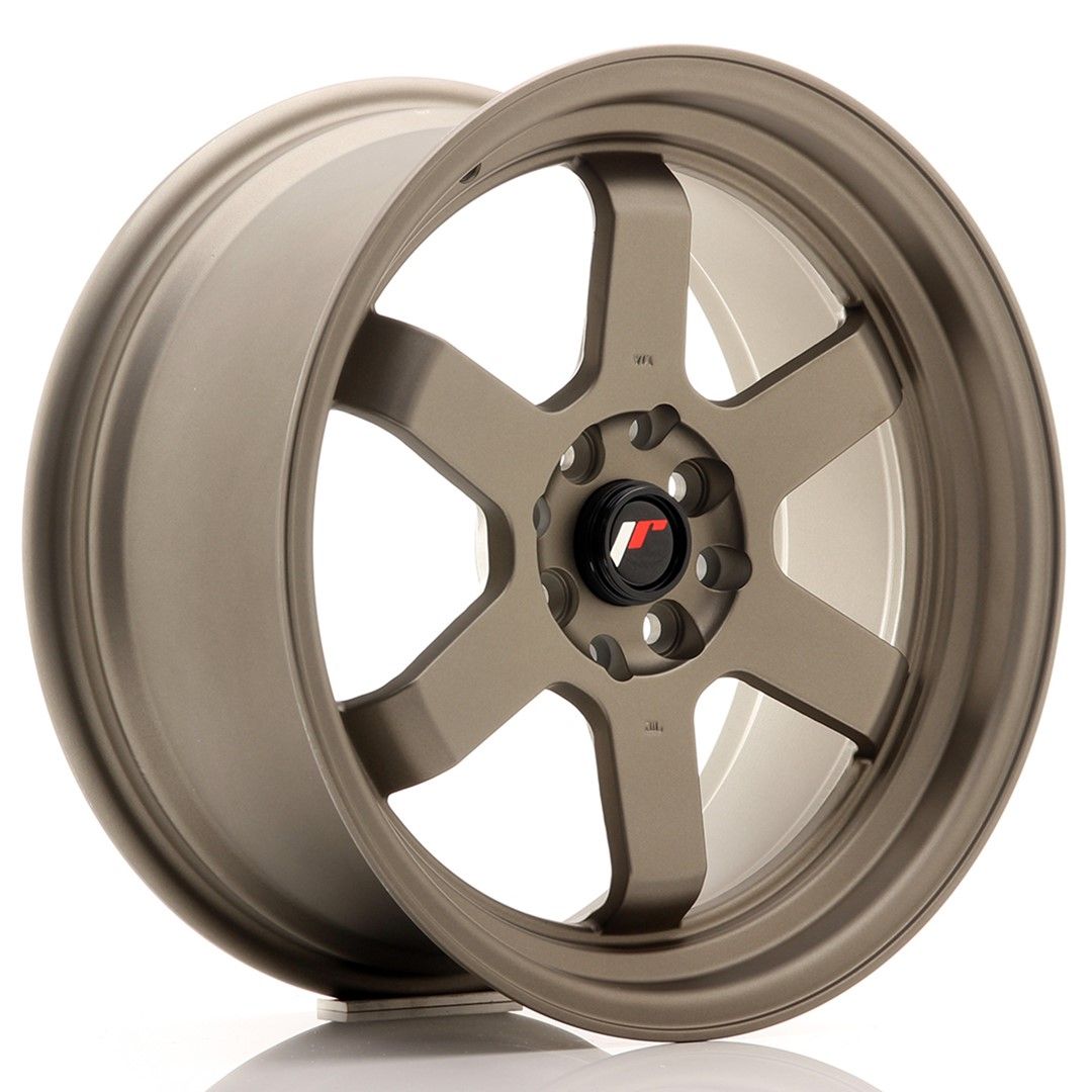 JR-Wheels JR12 Velgen 17 Inch 8J ET33 4x100,4x114.3 Flat Bronze