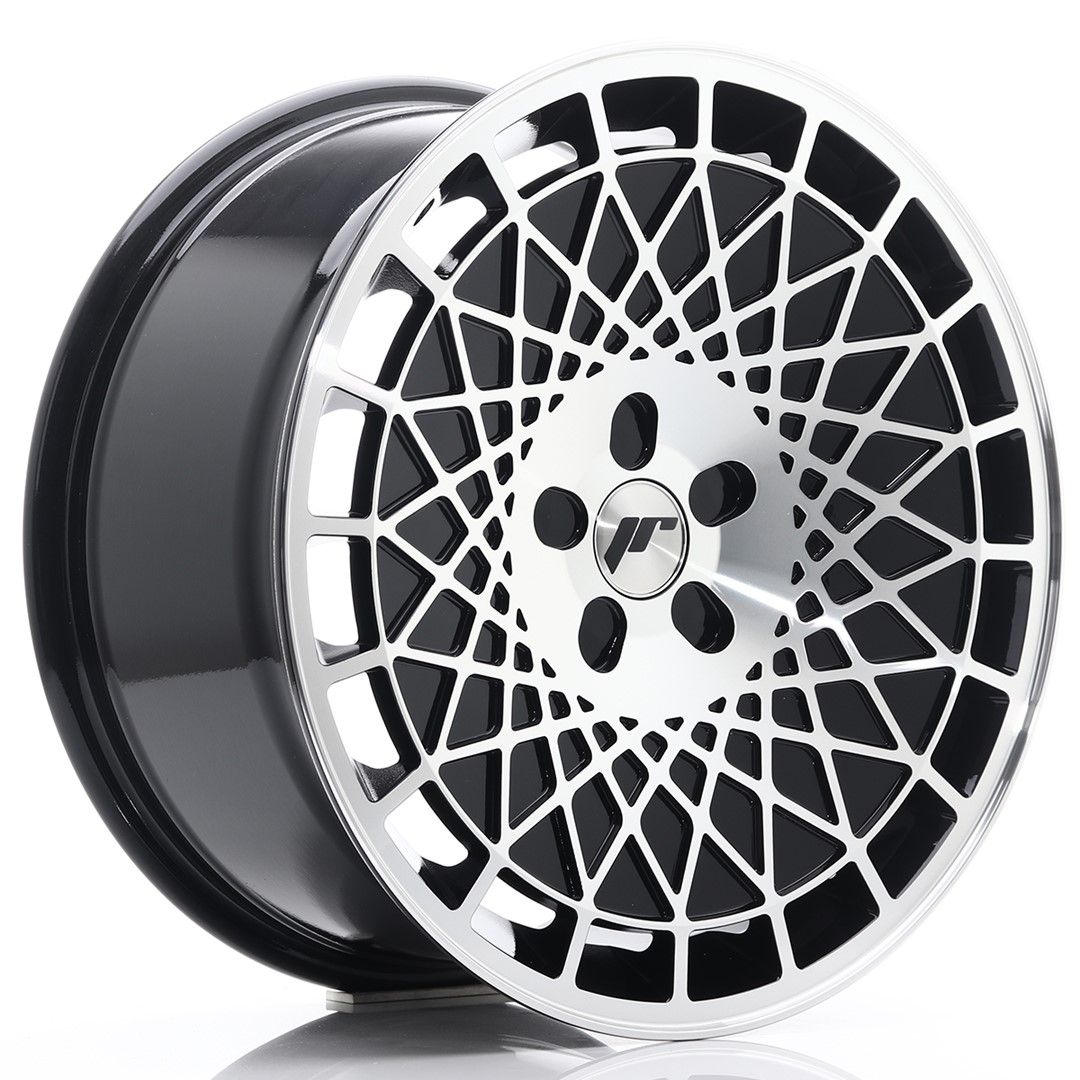 Image of JR-Wheels JR14 Velgen 18 Inch 8.5J ET35-40 Custom PCD Gloss Black Machined Face