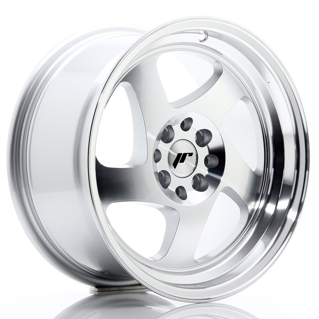 Image of JR-Wheels JR15 Velgen 16 Inch 8J ET25 4x100,4x108 Silver Machined Face