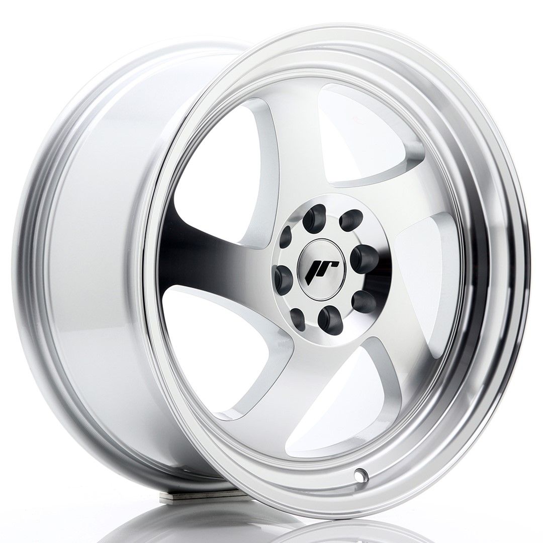 Image of JR-Wheels JR15 Velgen 17 Inch 8J ET35 5x108,5x112 Silver Machined Face