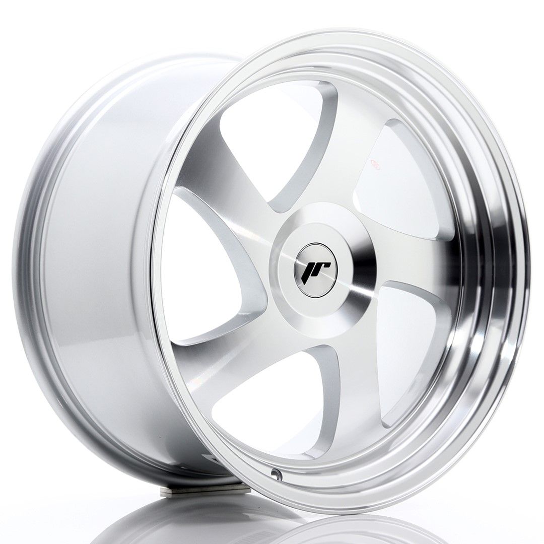 Image of JR-Wheels JR15 Velgen 19 Inch 10J ET35 Custom PCD Silver Machined Face