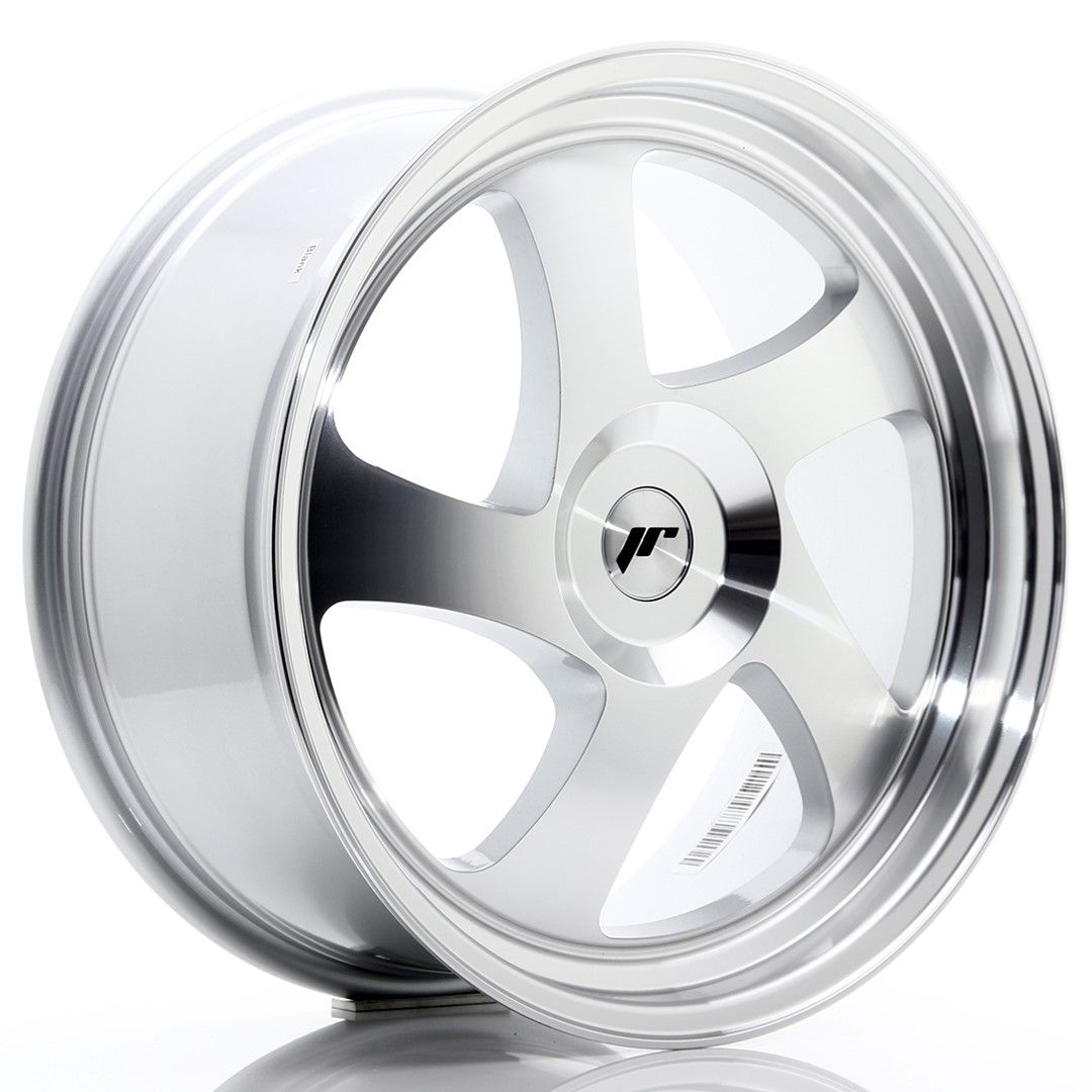 Image of JR-Wheels JR15 Velgen 19 Inch 8.5J ET20-40 Custom PCD Silver Machined Face