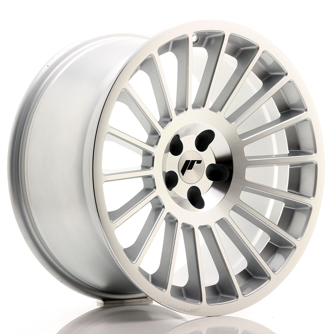 Image of JR-Wheels JR16 Velgen 19 Inch 10J ET35 Custom PCD Silver Machined Face