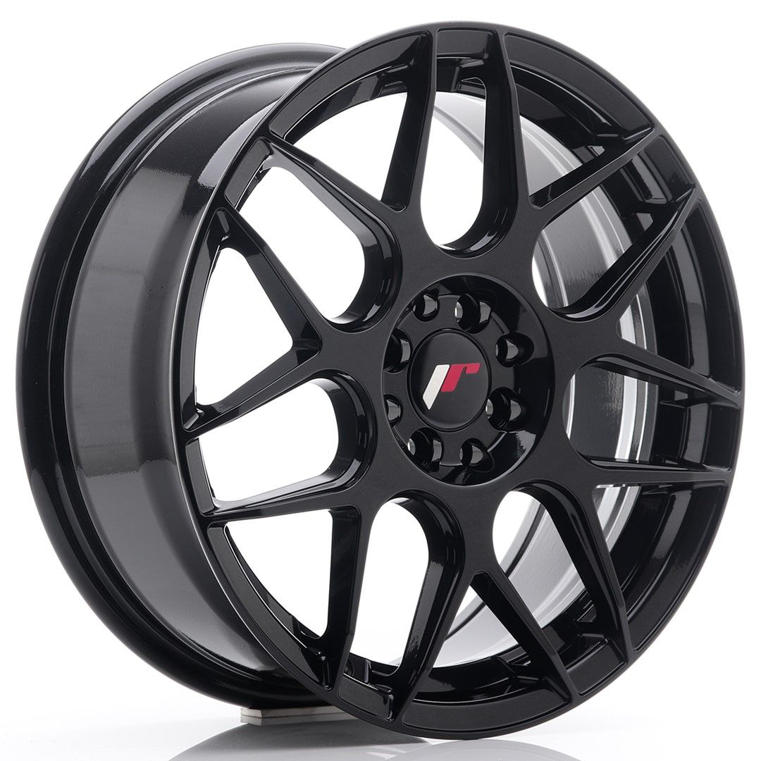 Image of JR-Wheels JR18 Velgen 17 Inch 7J ET40 4x100,4x108 Gloss Black