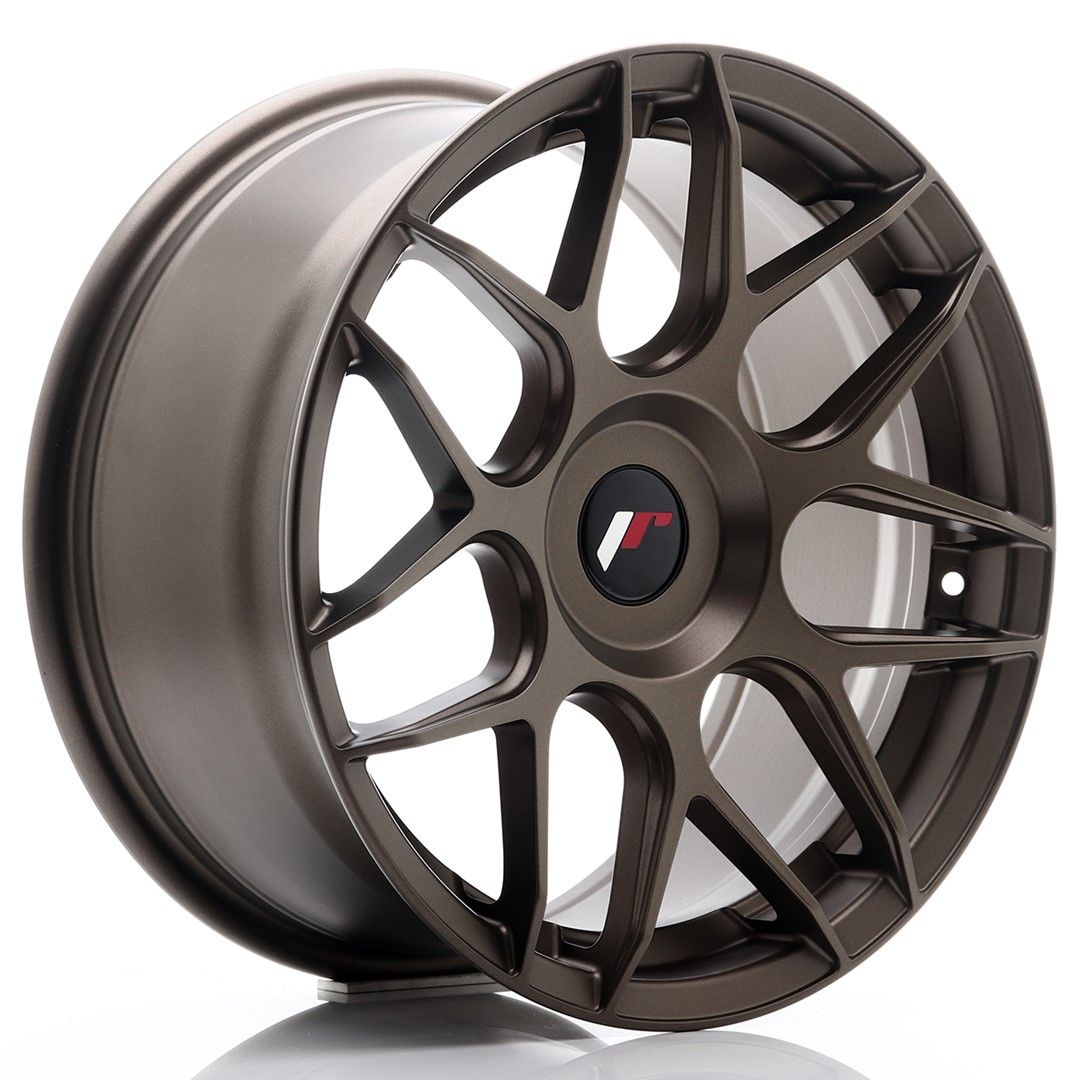 Image of JR-Wheels JR18 Velgen 17 Inch 8J ET35 Custom PCD Flat Bronze