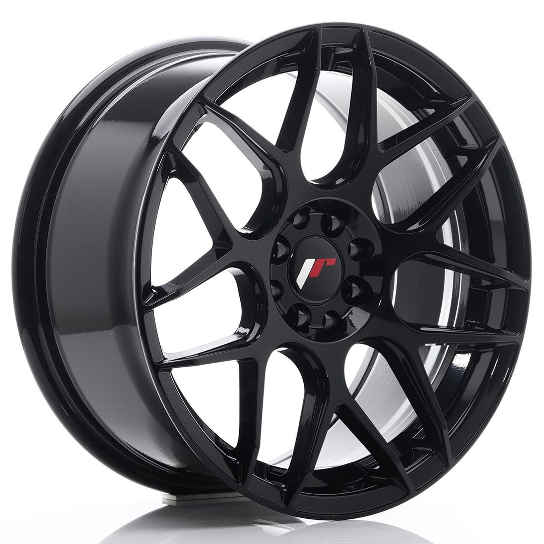 Image of JR-Wheels JR18 Velgen 17 Inch 8J ET25 4x100,4x108 Gloss Black