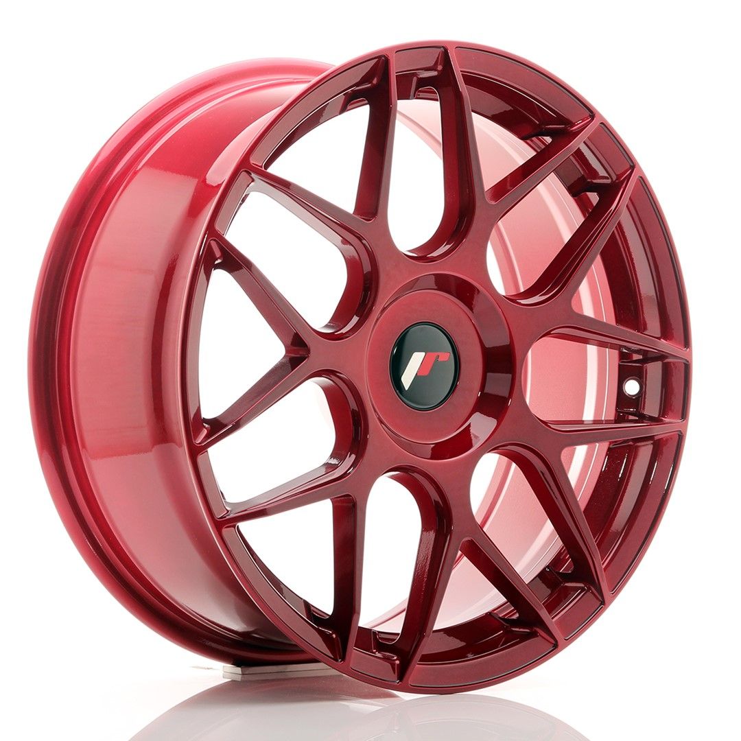 Image of JR-Wheels JR18 Velgen 18 Inch 7.5J ET25-40 Custom PCD Platinum Red
