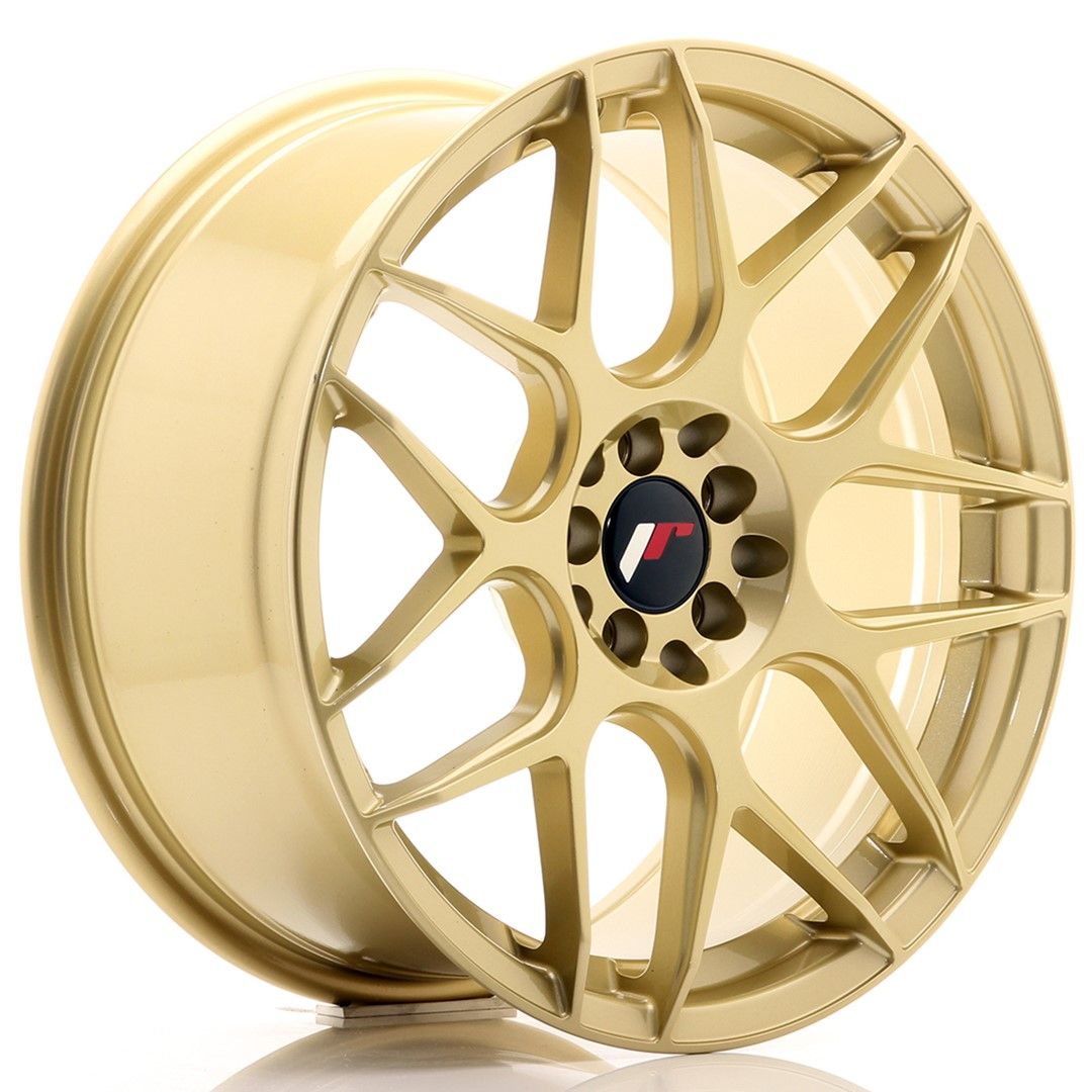 Image of JR-Wheels JR18 Velgen 18 Inch 8.5J ET35 5x100,5x120 Gold