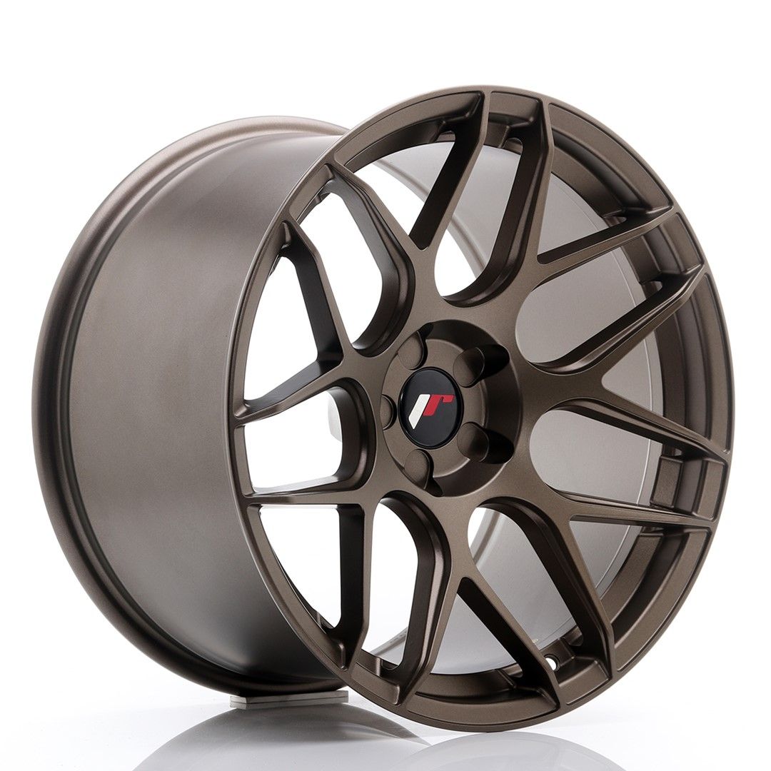Image of JR-Wheels JR18 Velgen 19 Inch 11J ET15-30 Custom PCD Flat Bronze