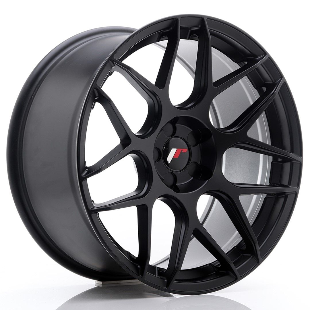 Image of JR-Wheels JR18 Velgen 19 Inch 9.5J ET22-35 Custom PCD Flat Black