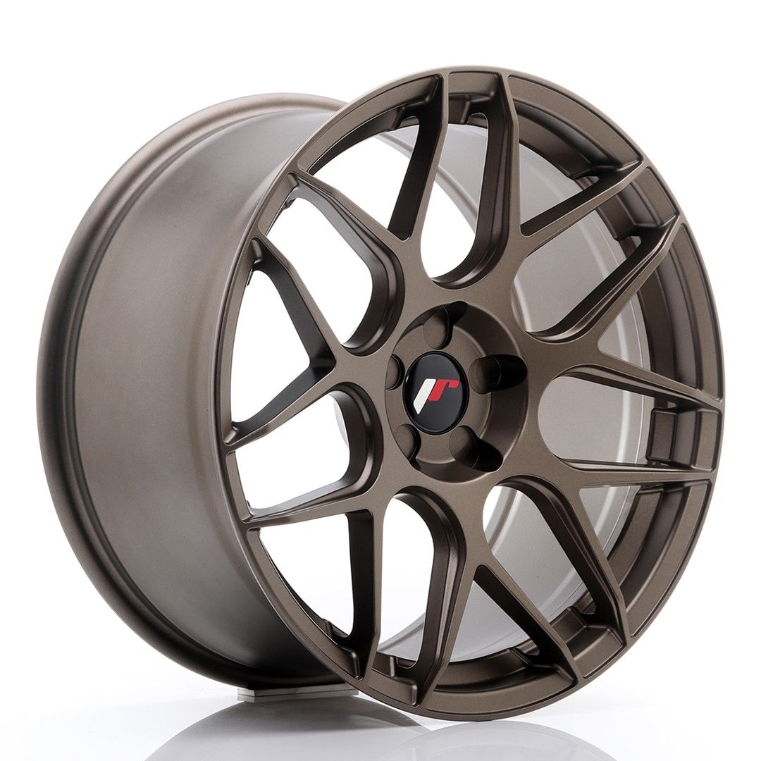 Image of JR-Wheels JR18 Velgen 19 Inch 9.5J ET22-35 Custom PCD Flat Bronze