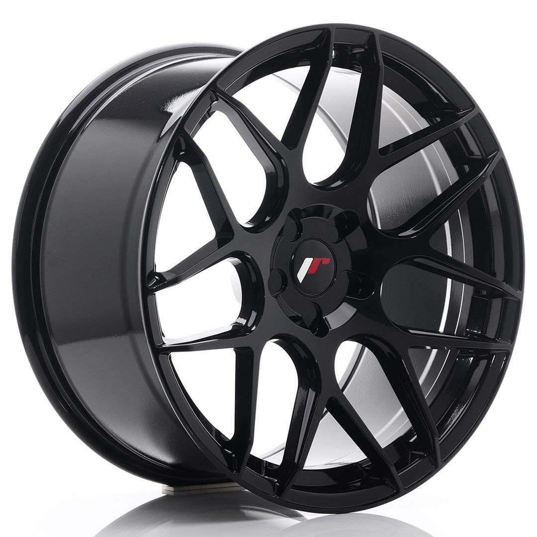 Image of JR-Wheels JR18 Velgen 20 Inch 10J ET20-45 Custom PCD Gloss Black