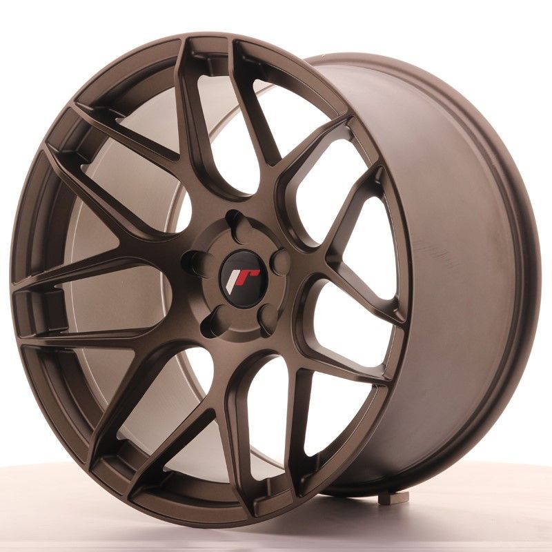 Image of JR-Wheels JR18 Velgen 20 Inch 11J ET20-32 Custom PCD Flat Bronze