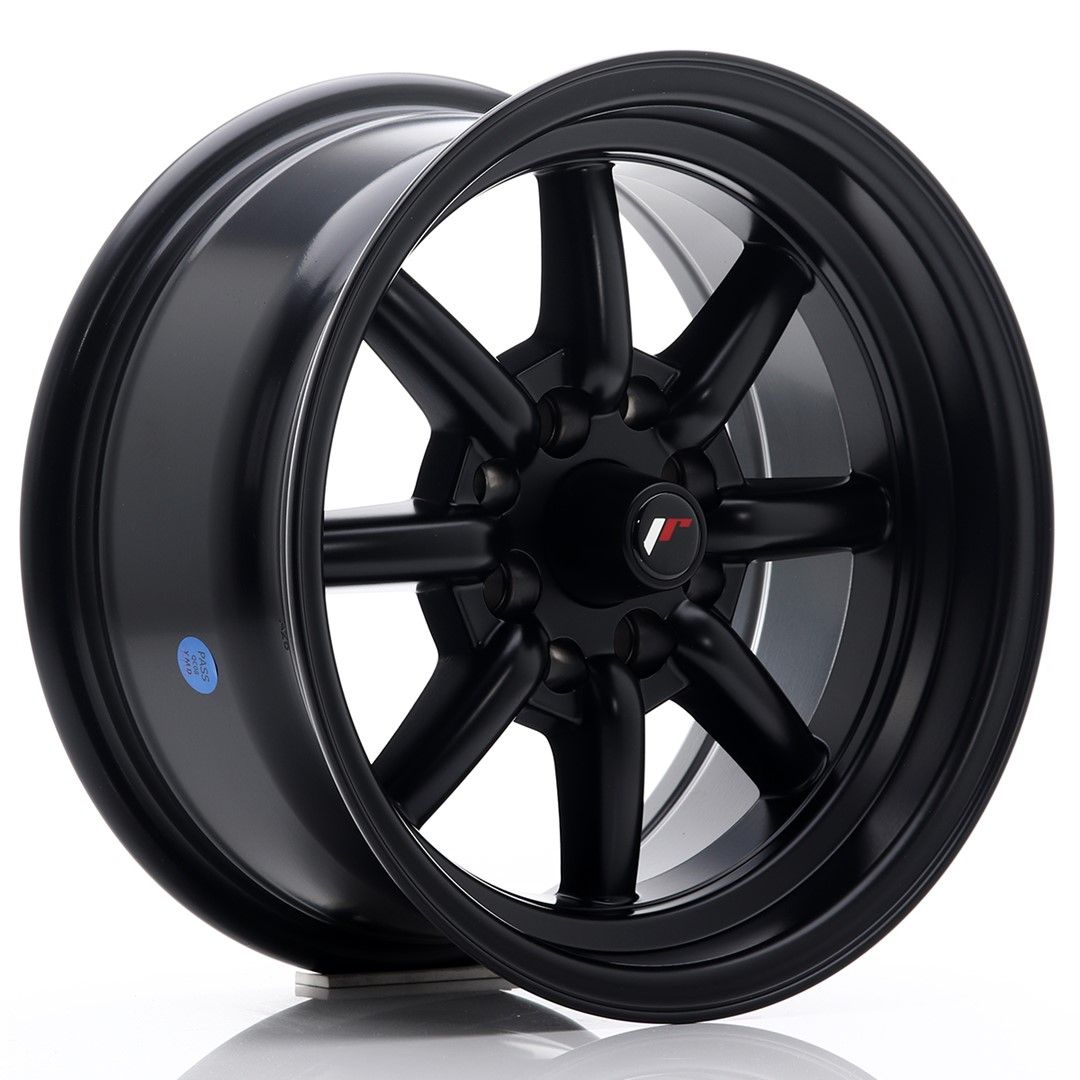 Image of JR-Wheels JR19 Velgen 14 Inch 7J ET0 4x100,4x114.3 Flat Black