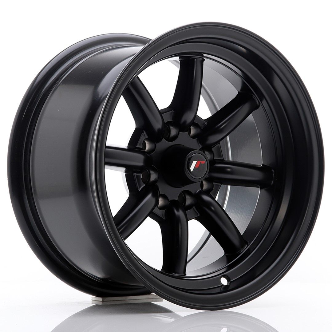 Image of JR-Wheels JR19 Velgen 14 Inch 8J ET-13 4x100,4x114.3 Flat Black