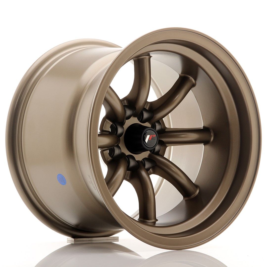 Image of JR-Wheels JR19 Velgen 15 Inch 10.5J ET-32 4x100,4x114.3 Flat Bronze