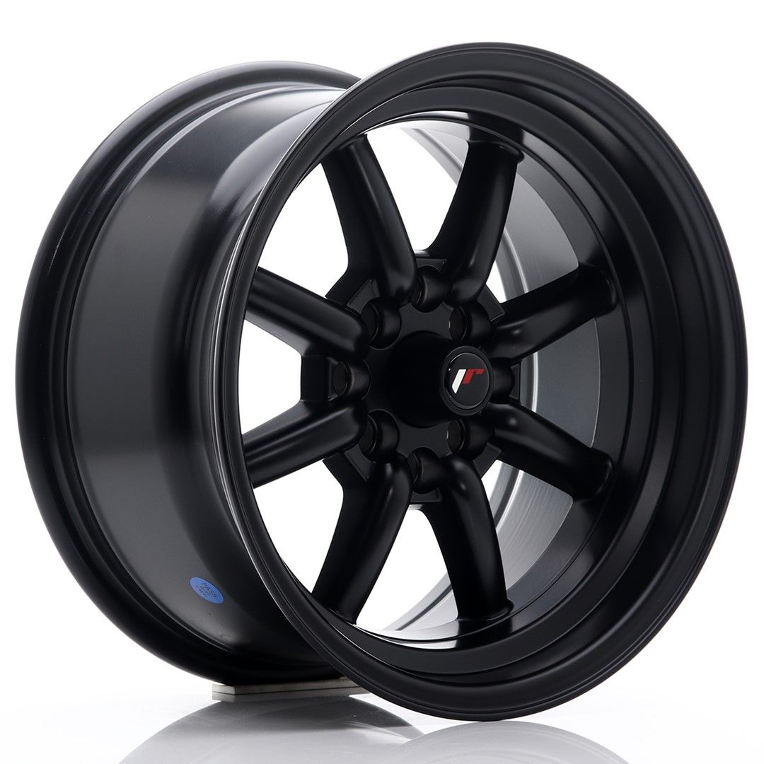 Image of JR-Wheels JR19 Velgen 15 Inch 8J ET0 4x100,4x114.3 Flat Black