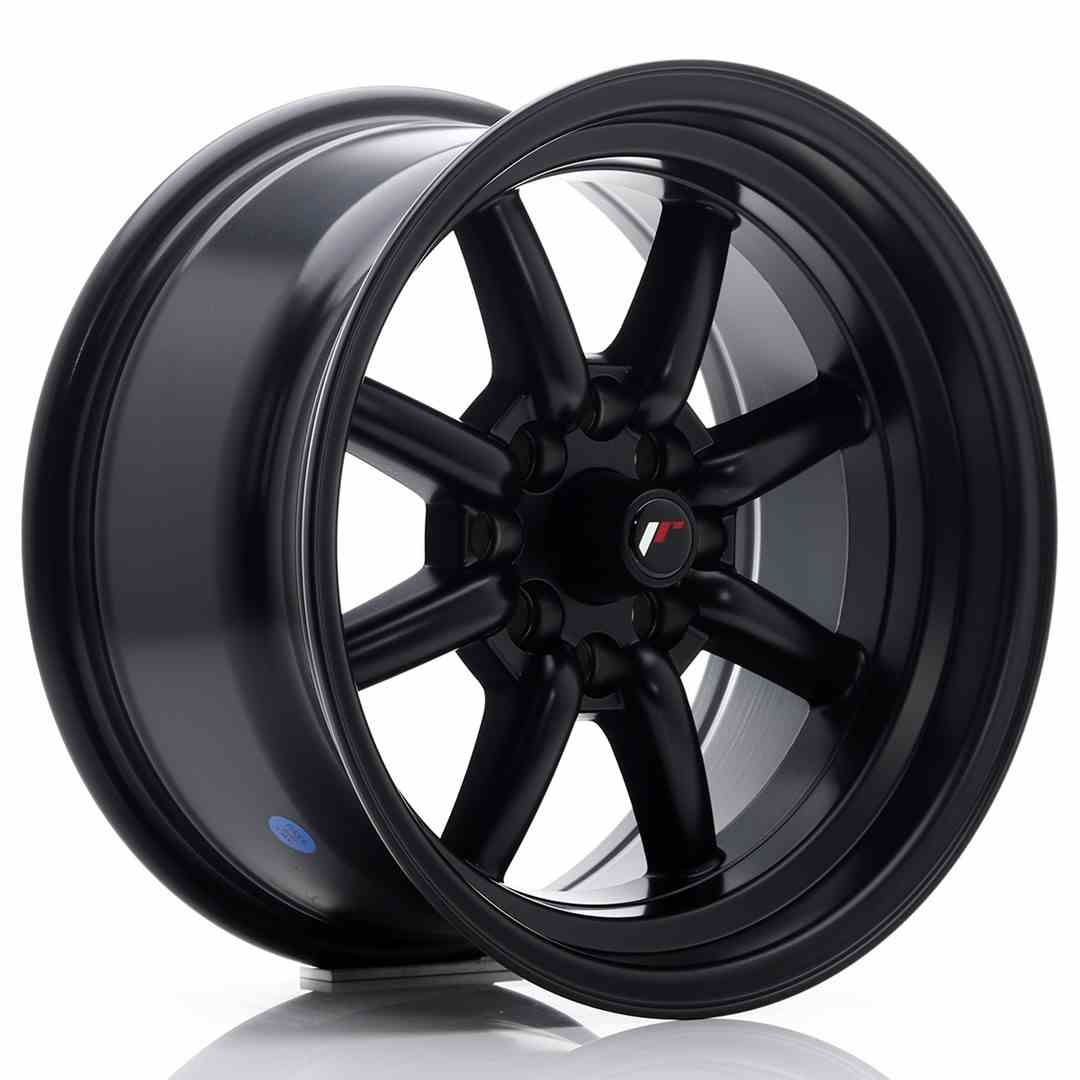 Image of JR-Wheels JR19 Velgen 15 Inch 8J ET20 4x100,4x114.3 Flat Black