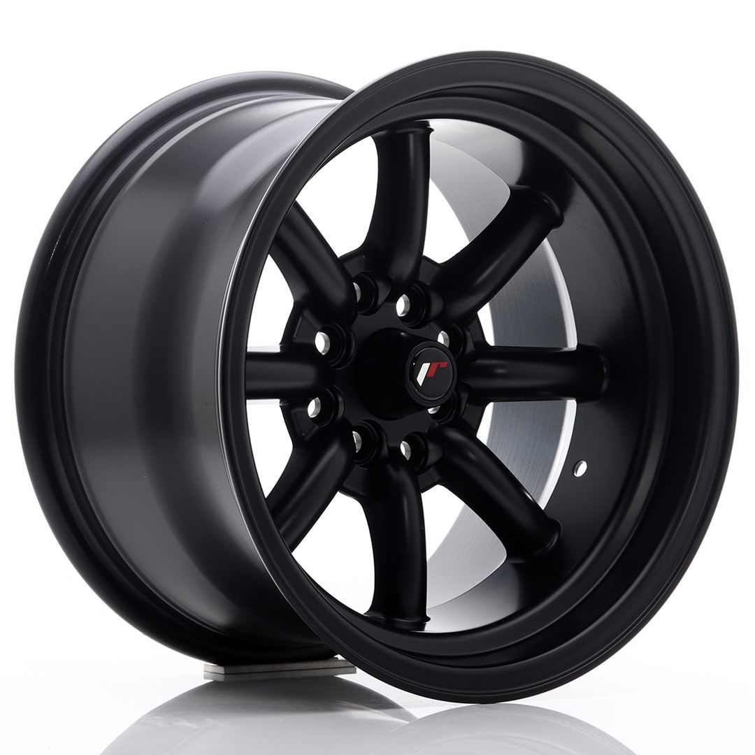 Image of JR-Wheels JR19 Velgen 15 Inch 9J ET-13 4x100,4x114.3 Flat Black