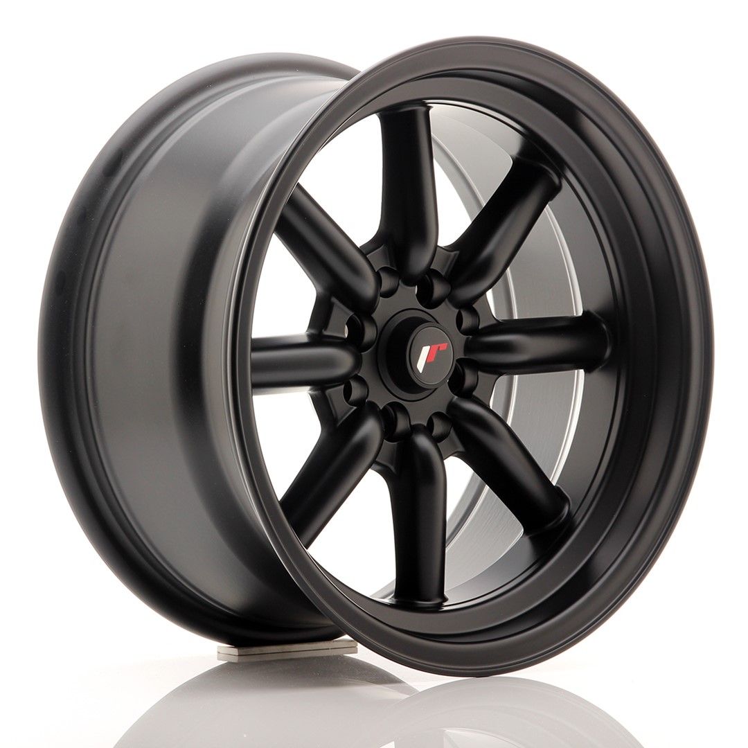 Image of JR-Wheels JR19 Velgen 16 Inch 8J ET0 4x100,4x114.3 Flat Black