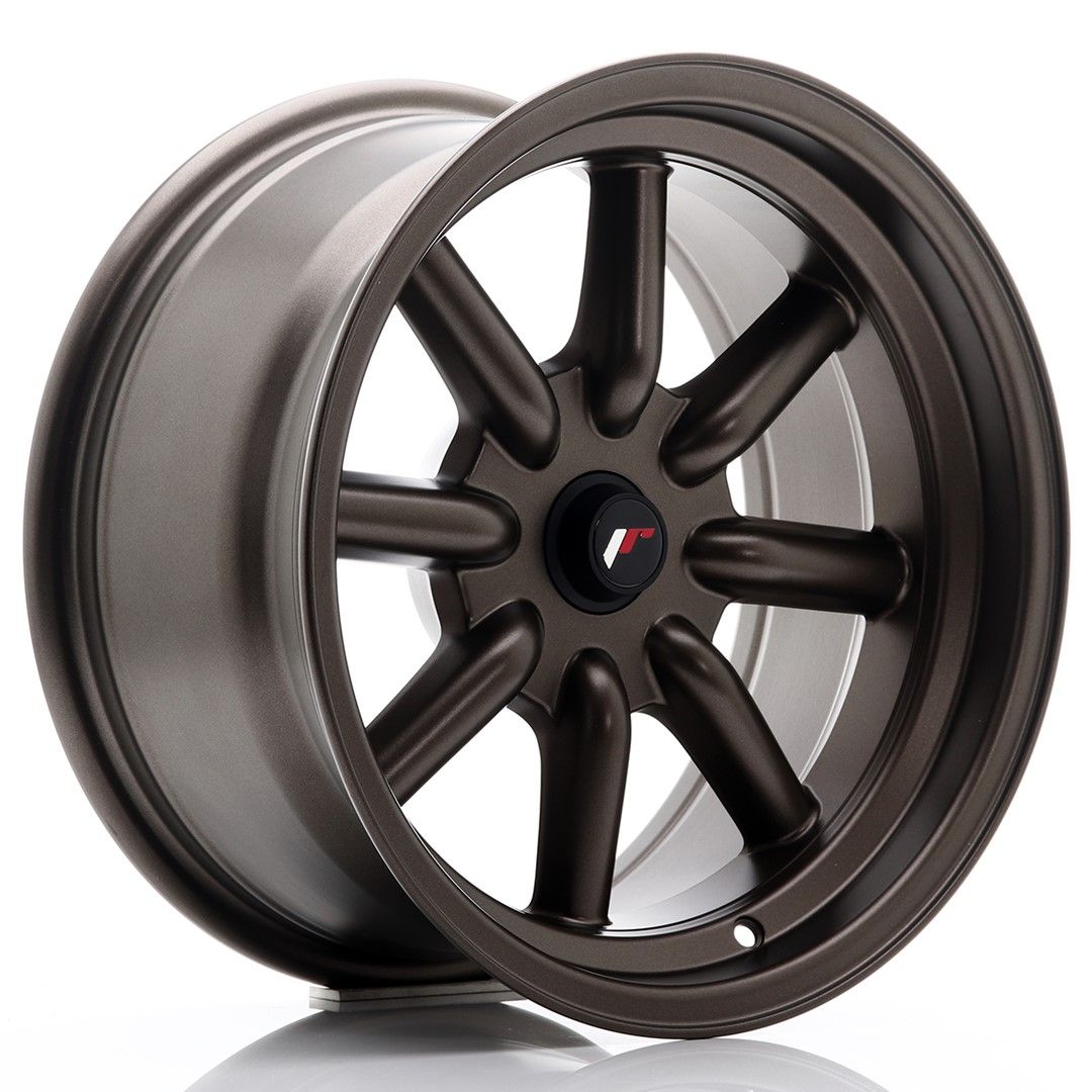 Image of JR-Wheels JR19 Velgen 16 Inch 8J ET0-9 Custom PCD Flat Bronze
