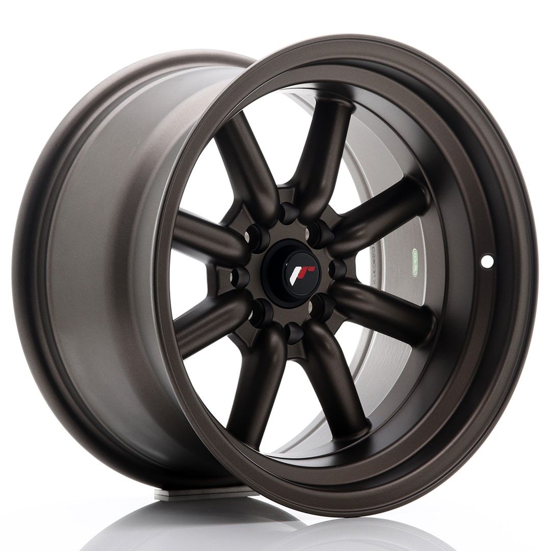 Image of JR-Wheels JR19 Velgen 16 Inch 9J ET-15 4x100,4x114.3 Flat Bronze