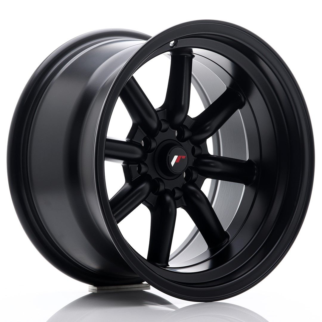 Image of JR-Wheels JR19 Velgen 16 Inch 9J ET-15 4x100,4x114.3 Flat Black